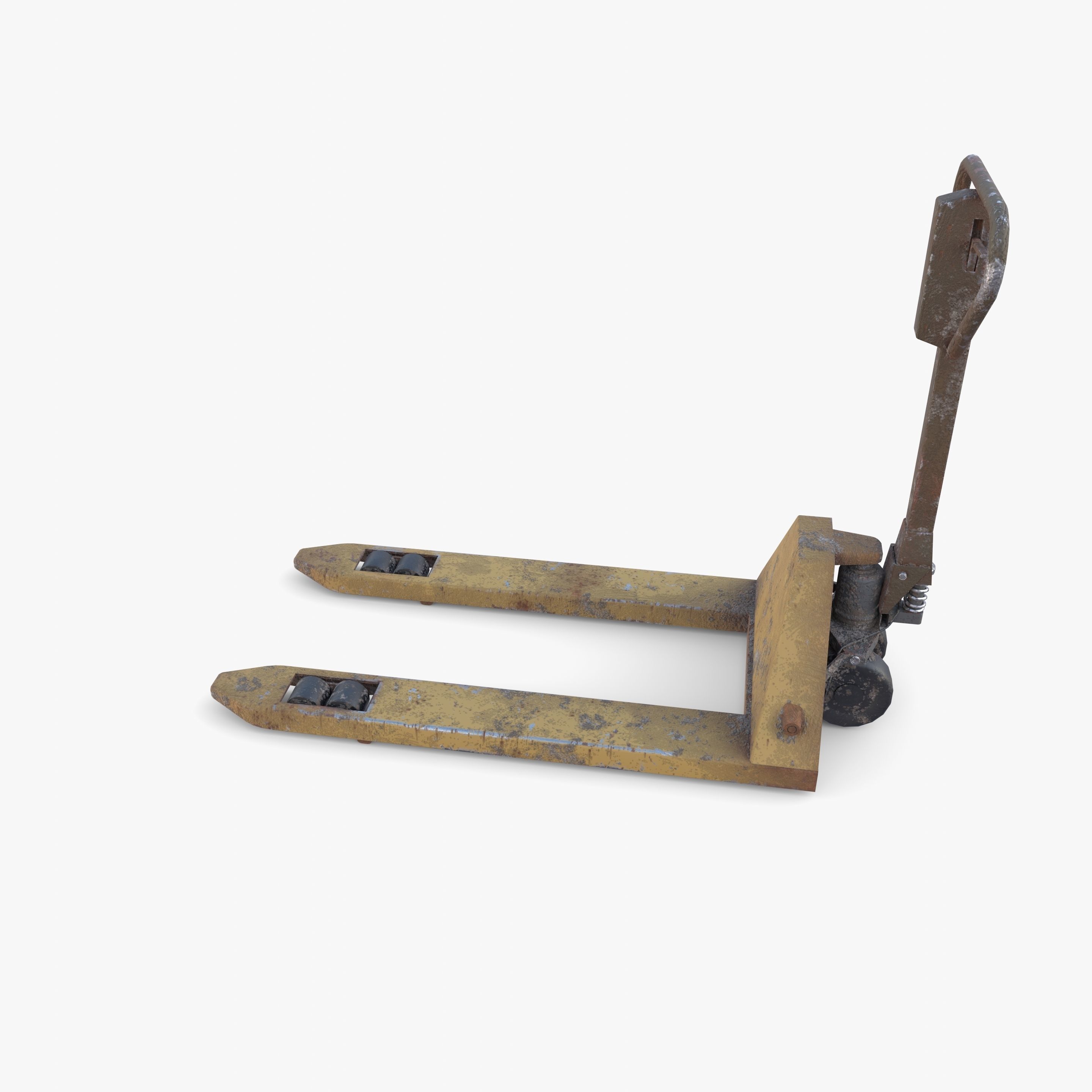 Pallet Jack V2 Low-poly 3D model_11