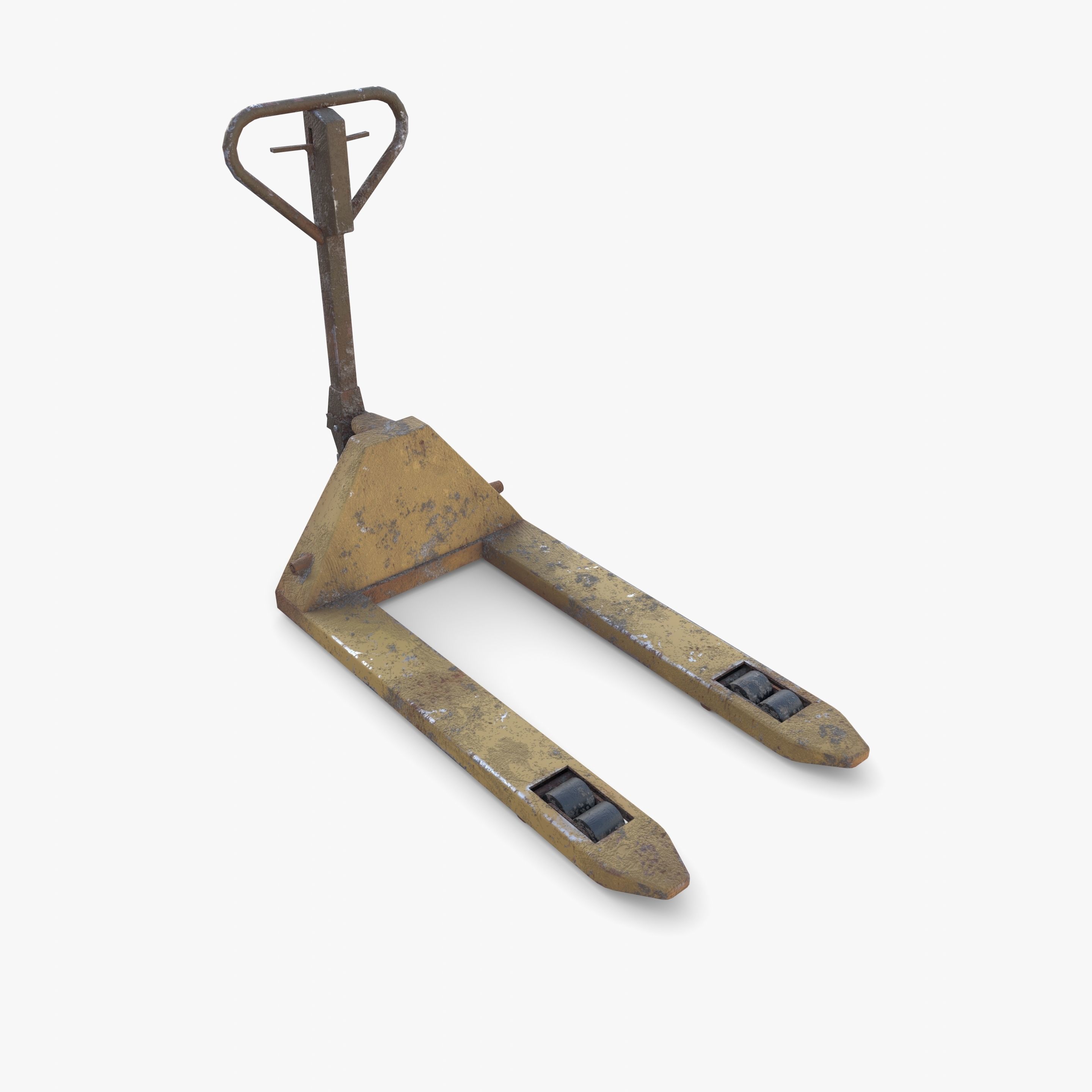 Pallet Jack V2 Low-poly 3D model_15