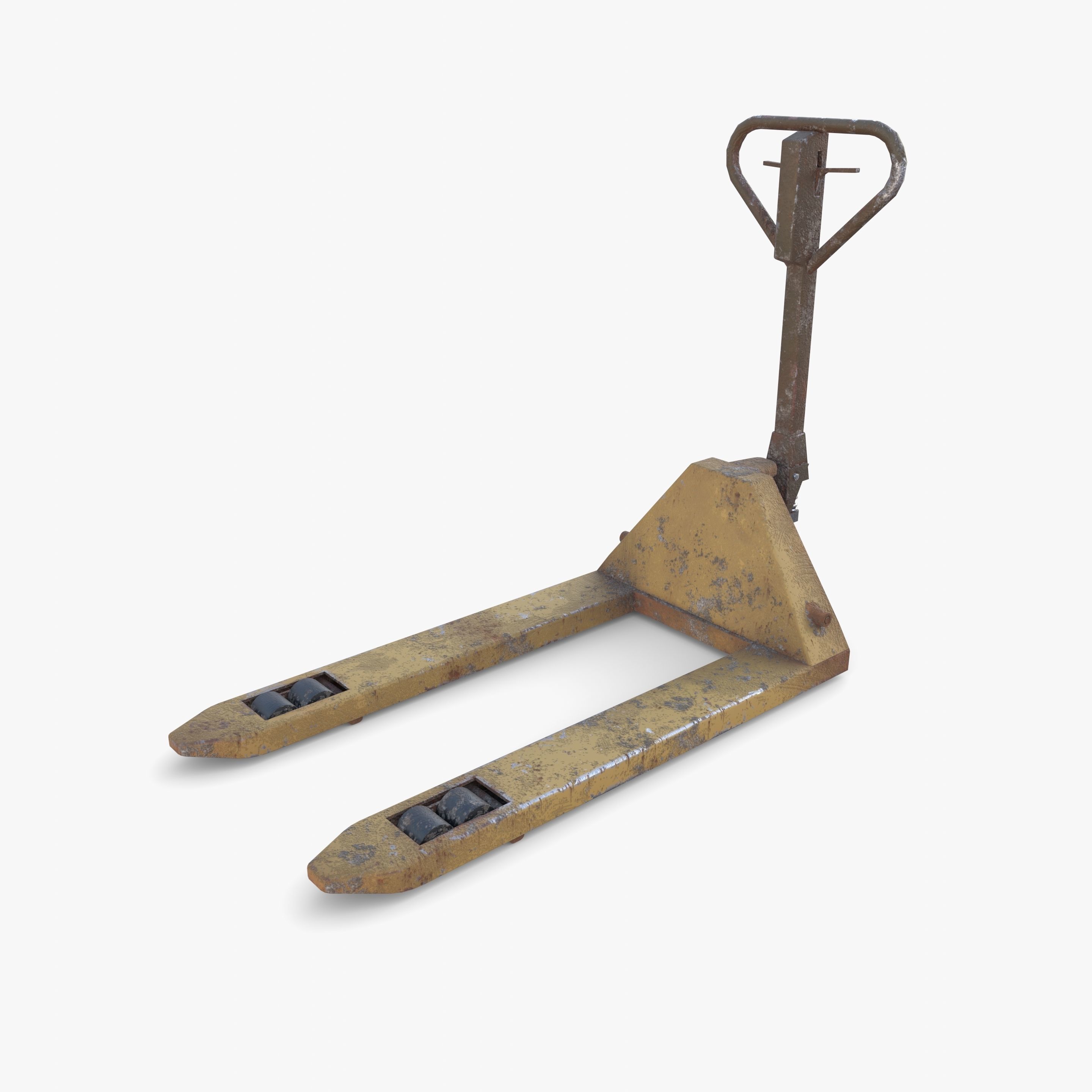 Pallet Jack V2 Low-poly 3D model_1