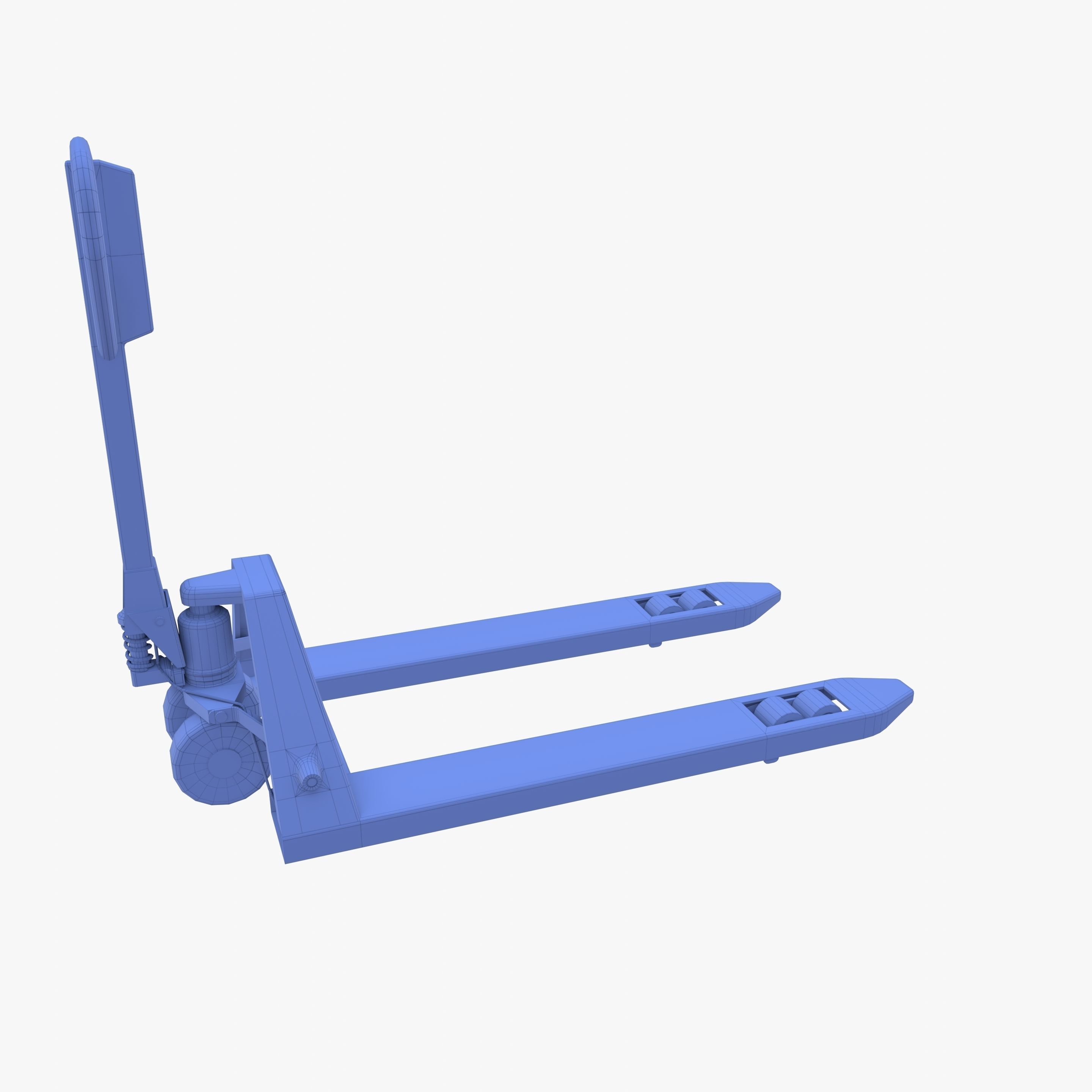 Pallet Jack V2 Low-poly 3D model_22