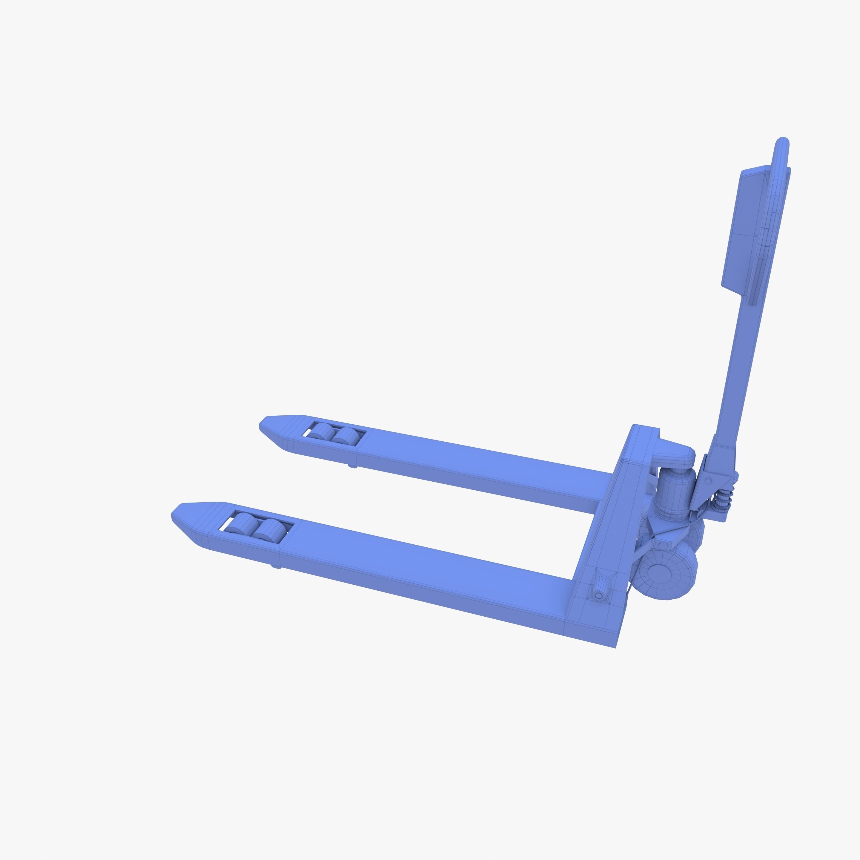 Pallet Jack V2 Low-poly 3D model_25