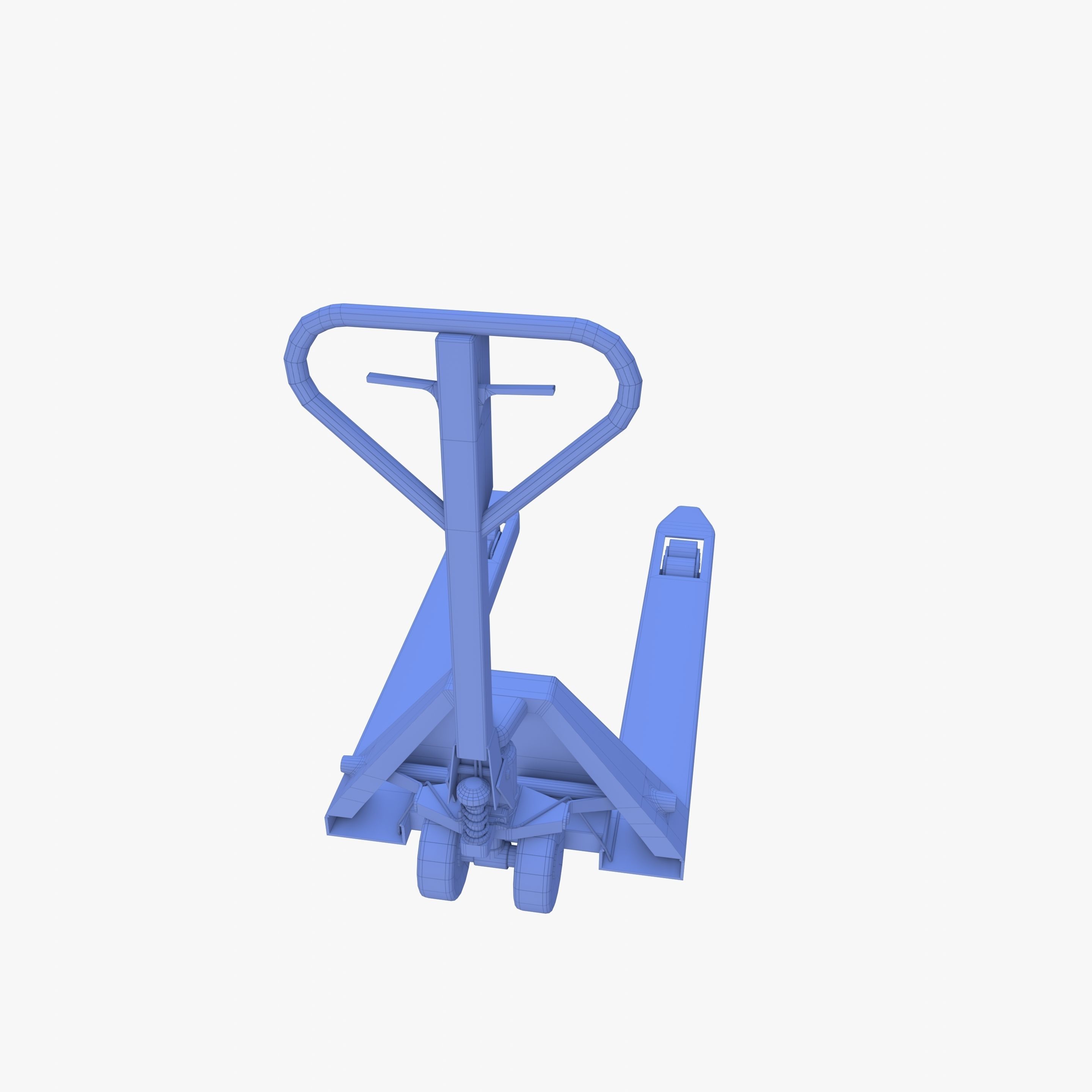 Pallet Jack V2 Low-poly 3D model_26