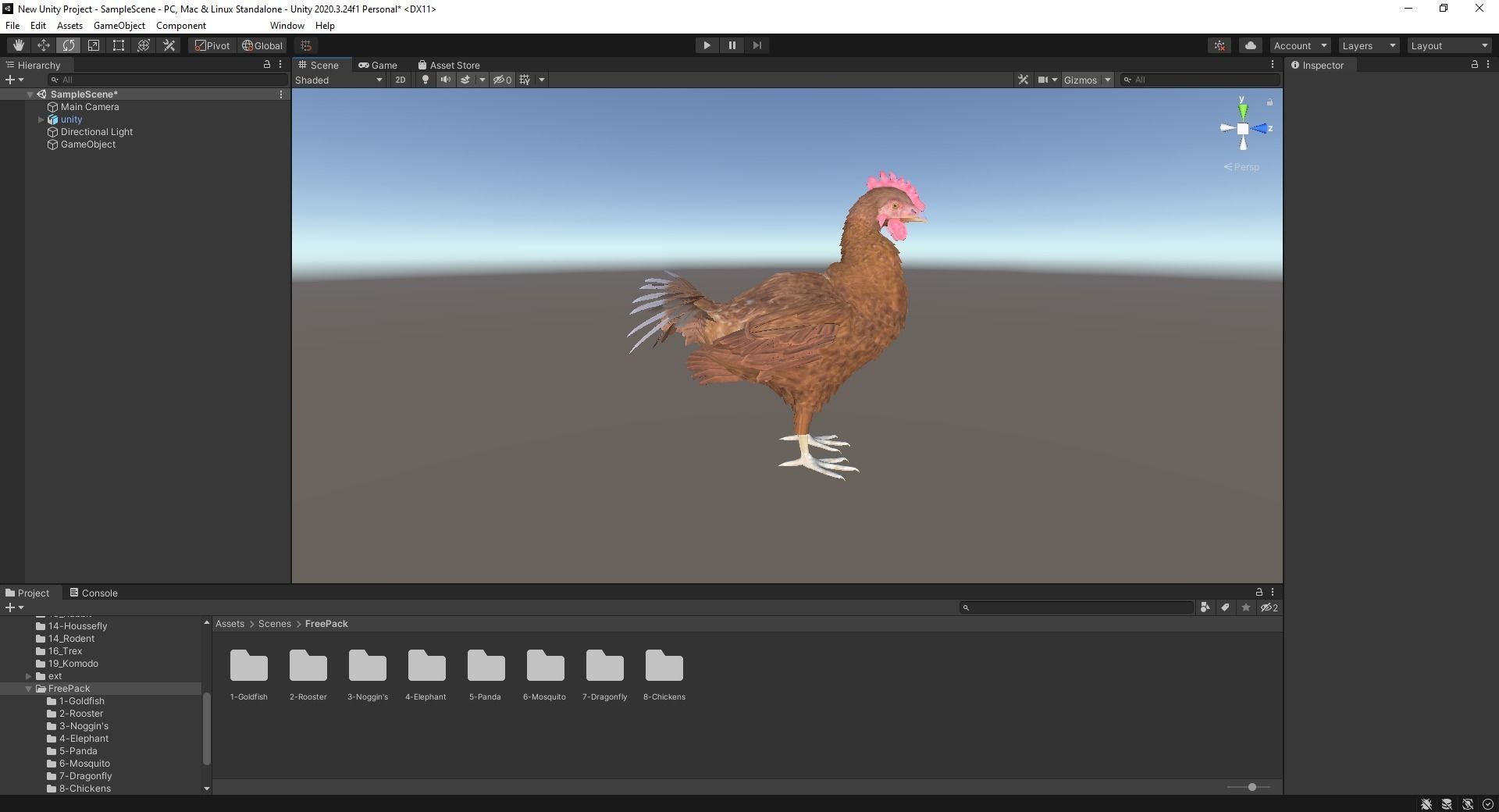 Farm Favorite 3D free Chicken The Egg Producer Low-poly 3D model_9