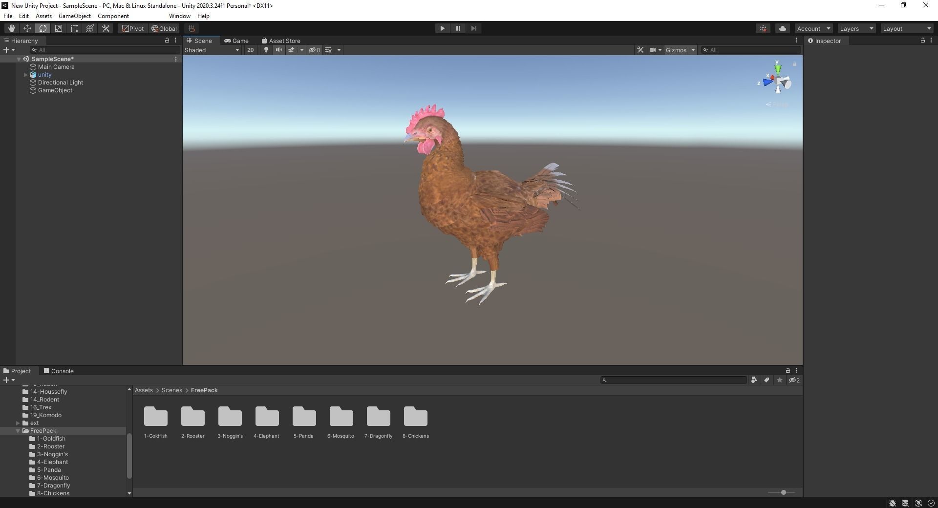 Farm Favorite 3D free Chicken The Egg Producer Low-poly 3D model_10