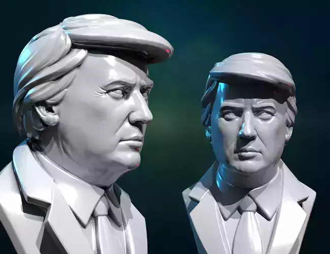 Donald Trump Bust