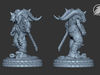 Garrosh Fan-Art Miniature - Orc Warrior 3D model 3D printable | CGTrader