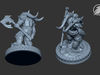 Garrosh Fan-Art Miniature - Orc Warrior 3D model 3D printable | CGTrader