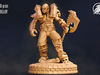 Garrosh Fan-Art Miniature - Orc Warrior 3D model 3D printable | CGTrader