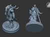 Garrosh Fan-Art Miniature - Orc Warrior 3D model 3D printable | CGTrader
