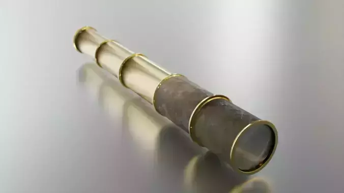 Spyglass Telescope high-poly