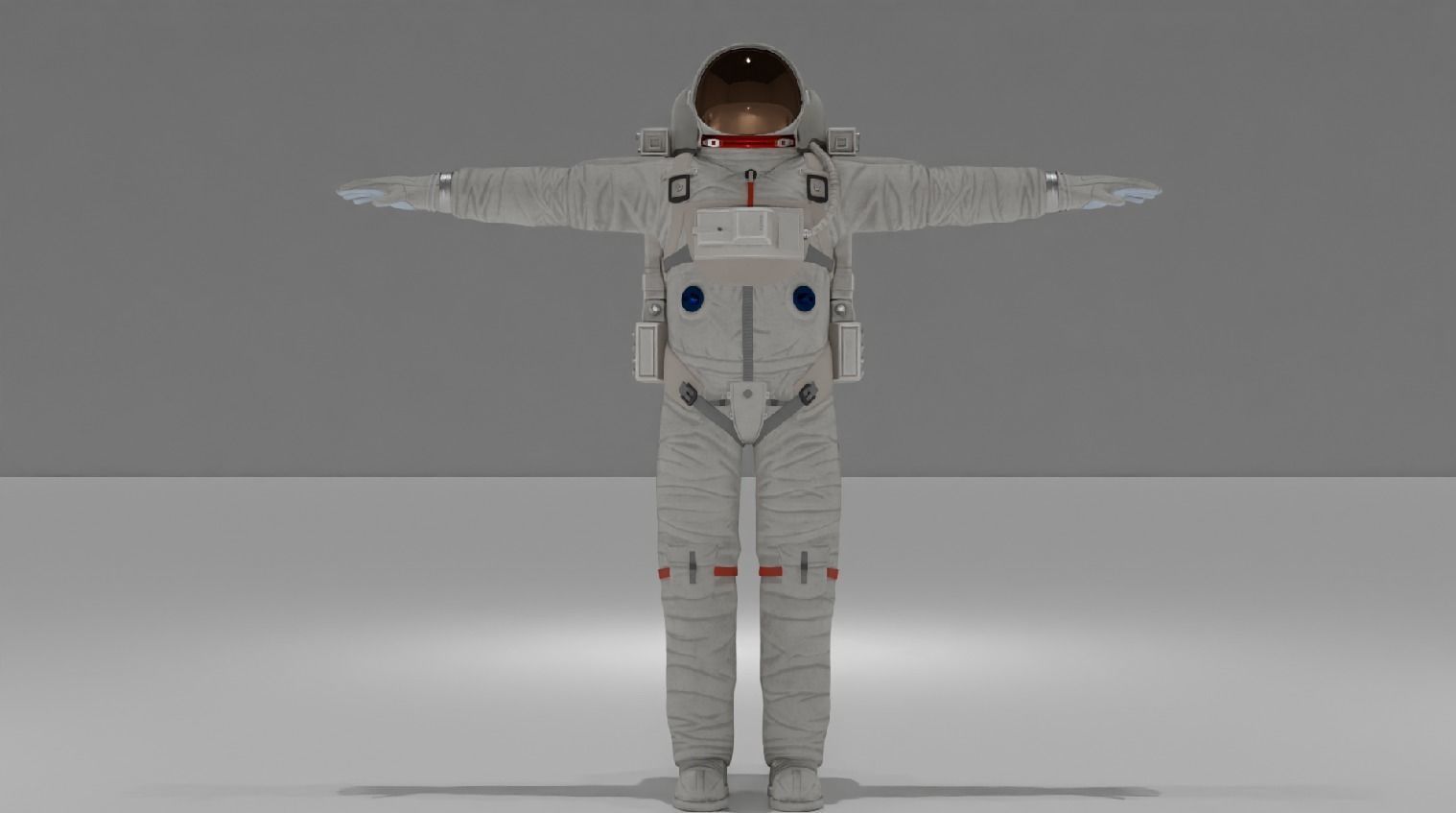 SPACE ASTRONAUT  3D model_4