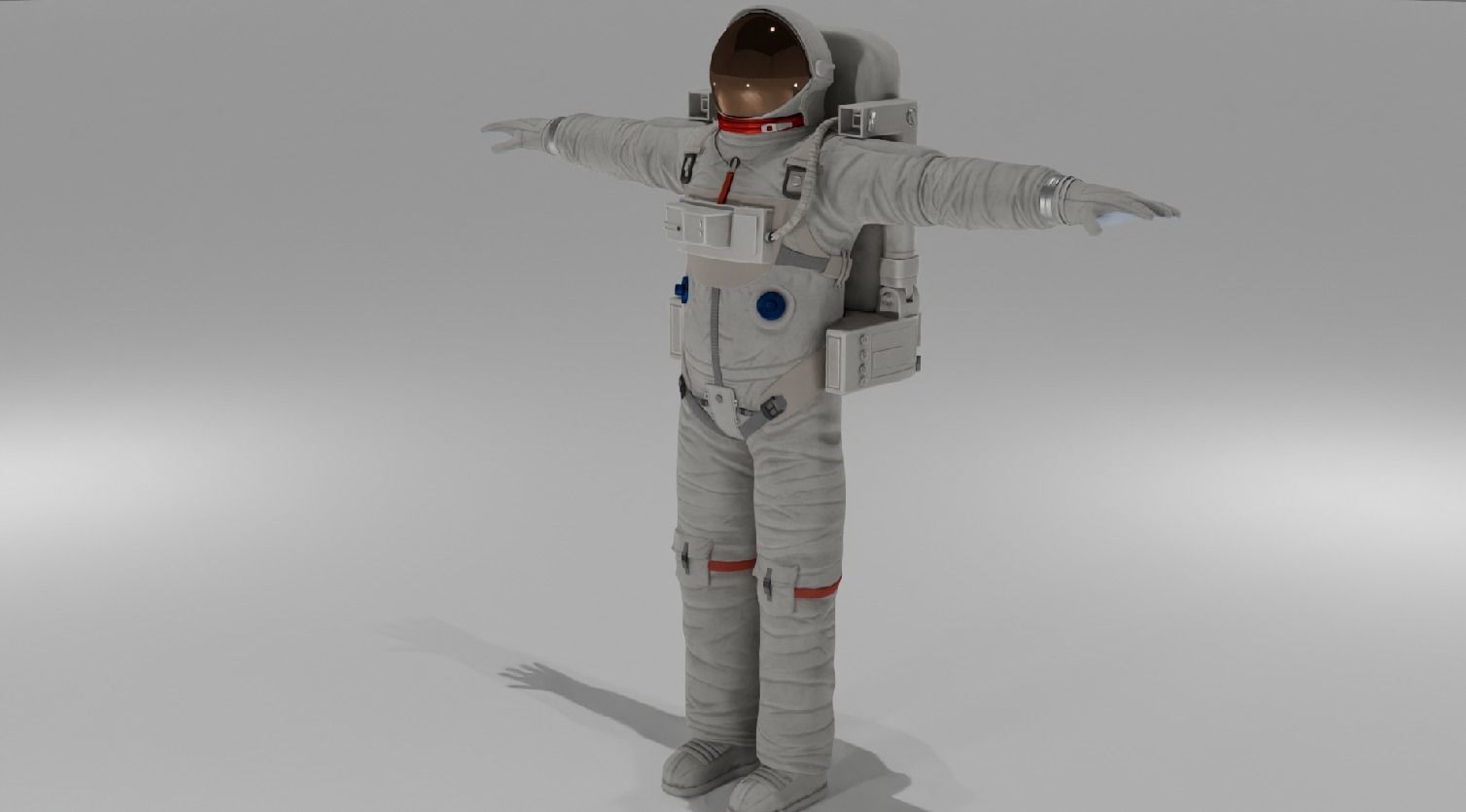 SPACE ASTRONAUT  3D model_5