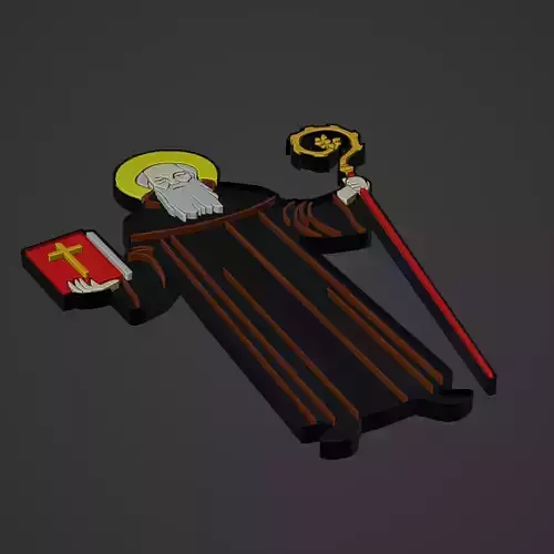 Priest Reverend 3D print model