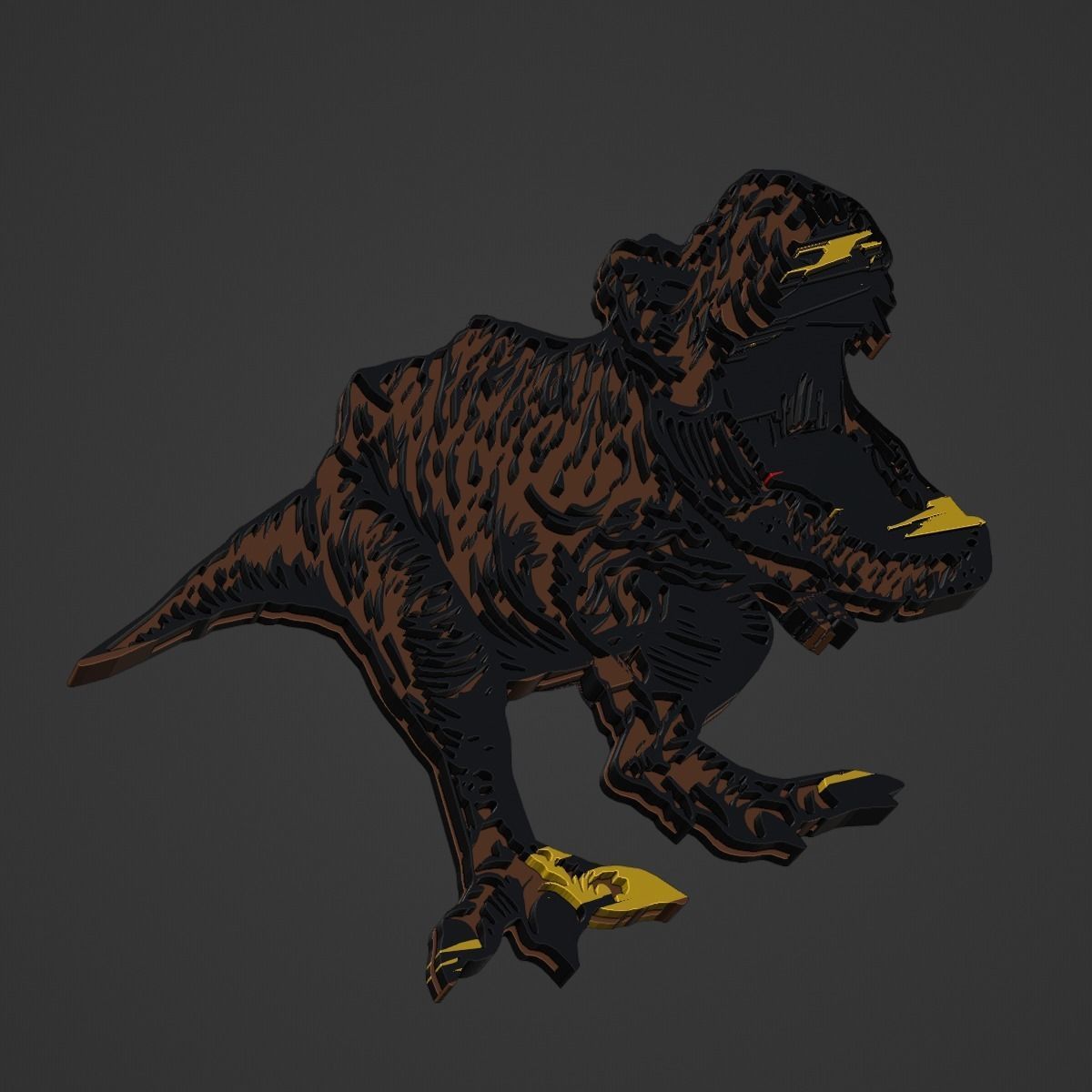 Tirex 3D print model_1