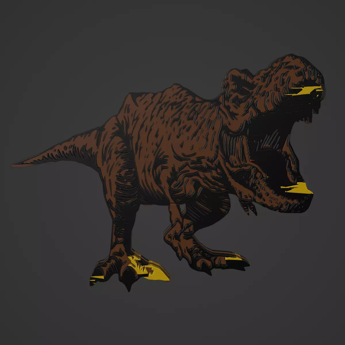 Tirex 3D print model_0