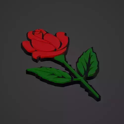 Rose for print