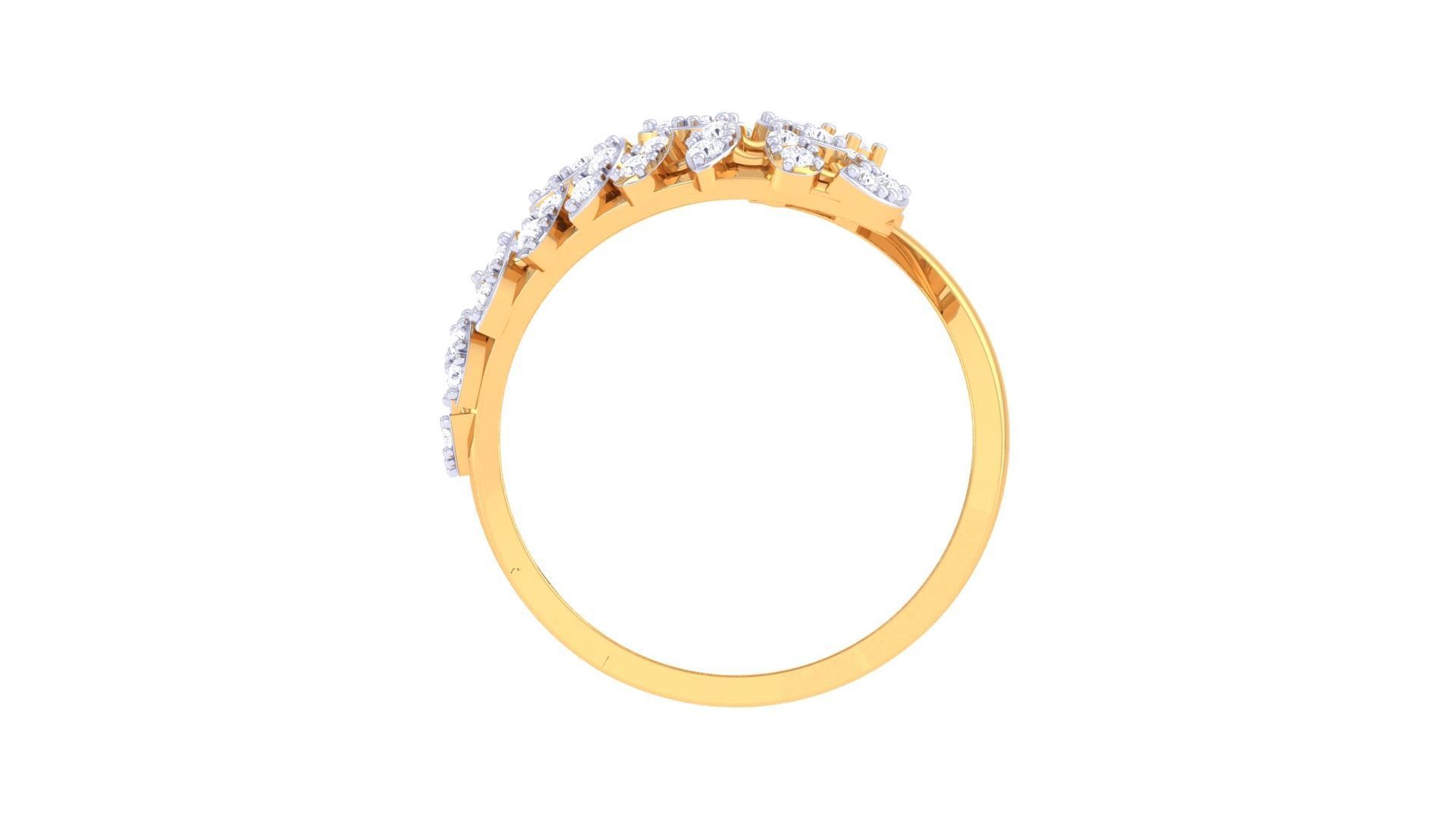 Diamond Ring 23 3D print model_4