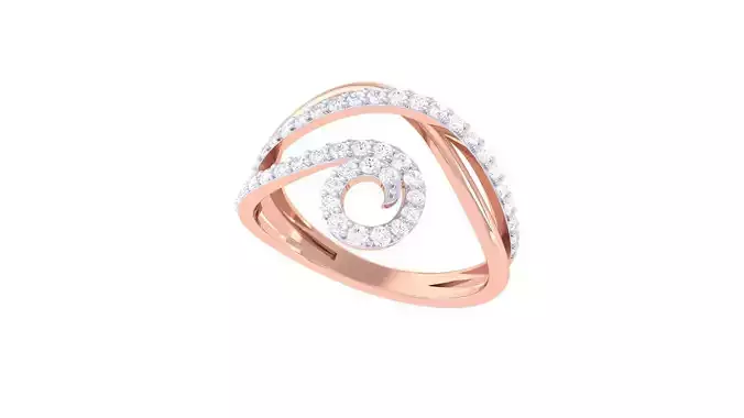Diamond Ring 2 3D print model