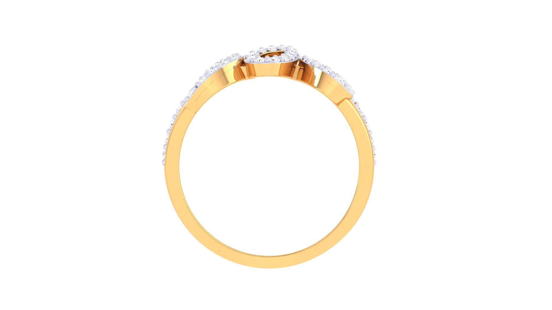 Diamond Ring 19 3D print model_4
