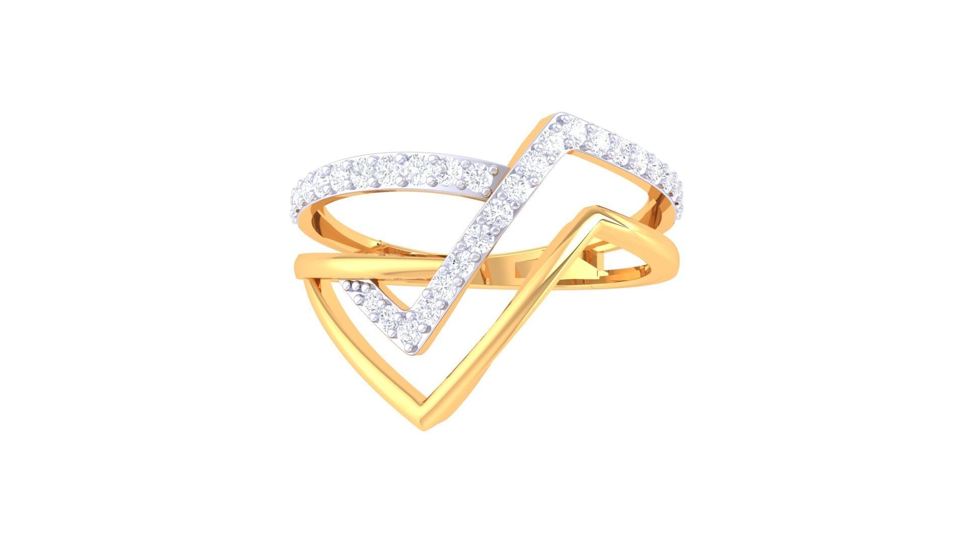 Diamond Ring 17 3D print model_3