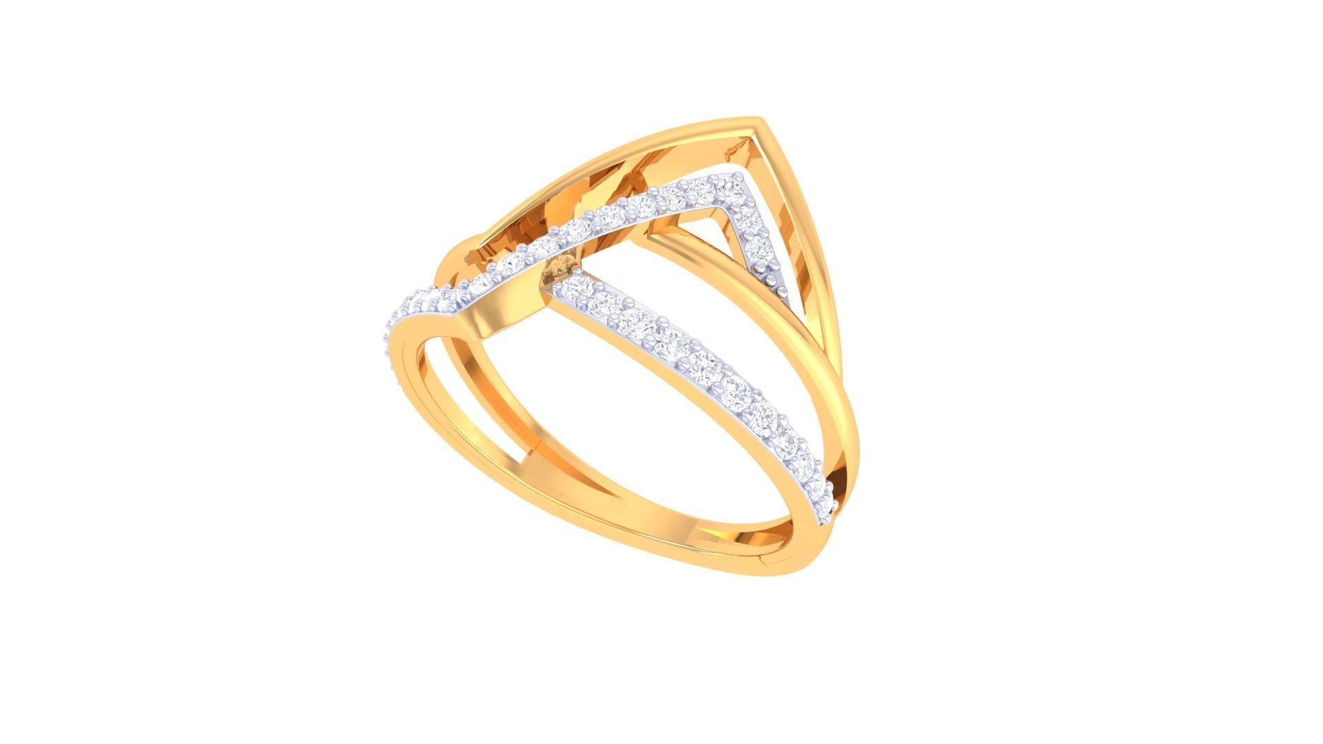 Diamond Ring 17 3D print model_2