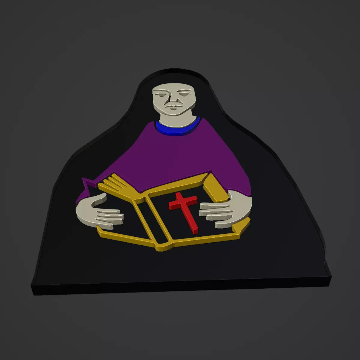 Nun for print 3D print model