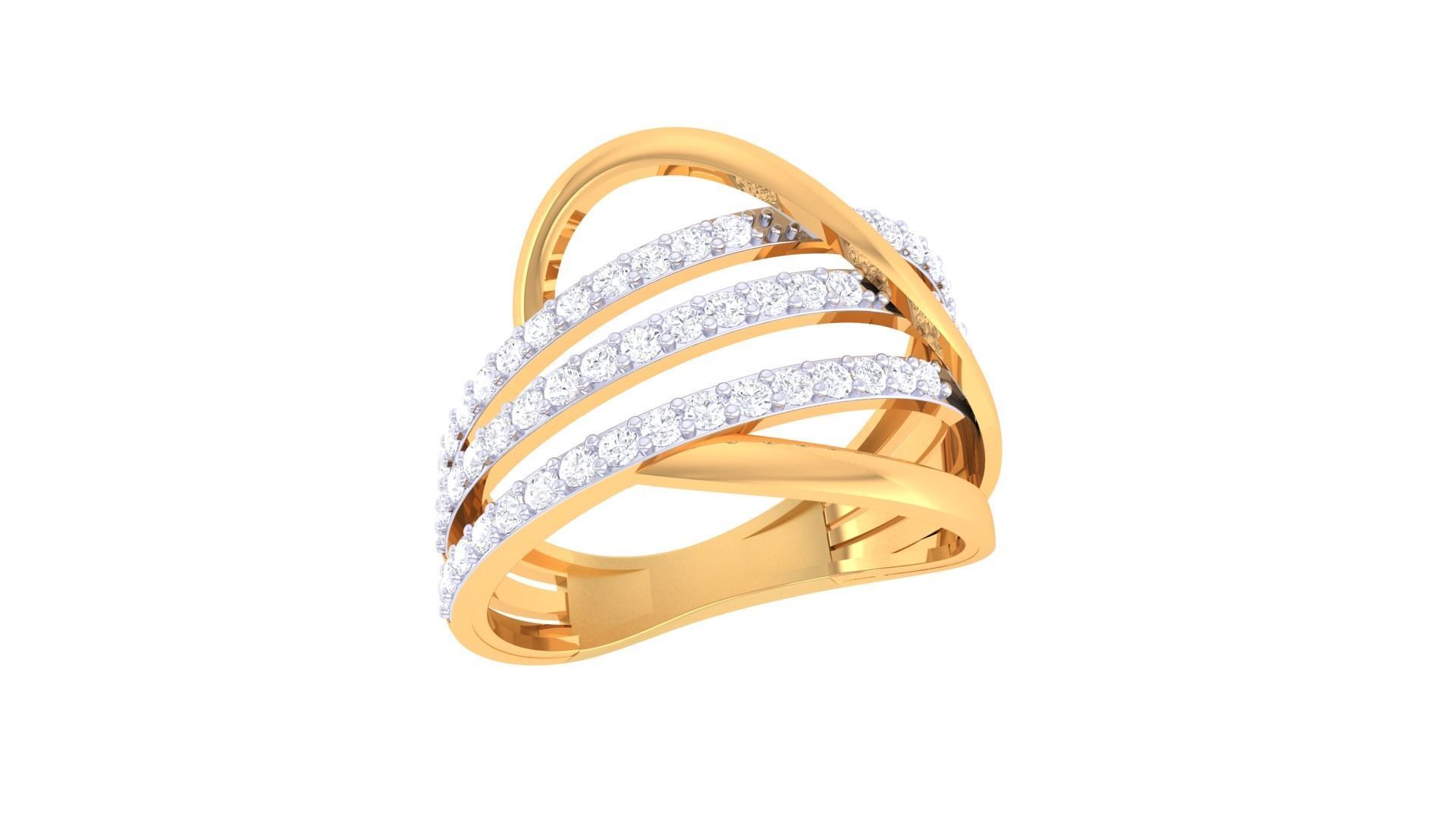 Diamond Ring 13 3D print model_2