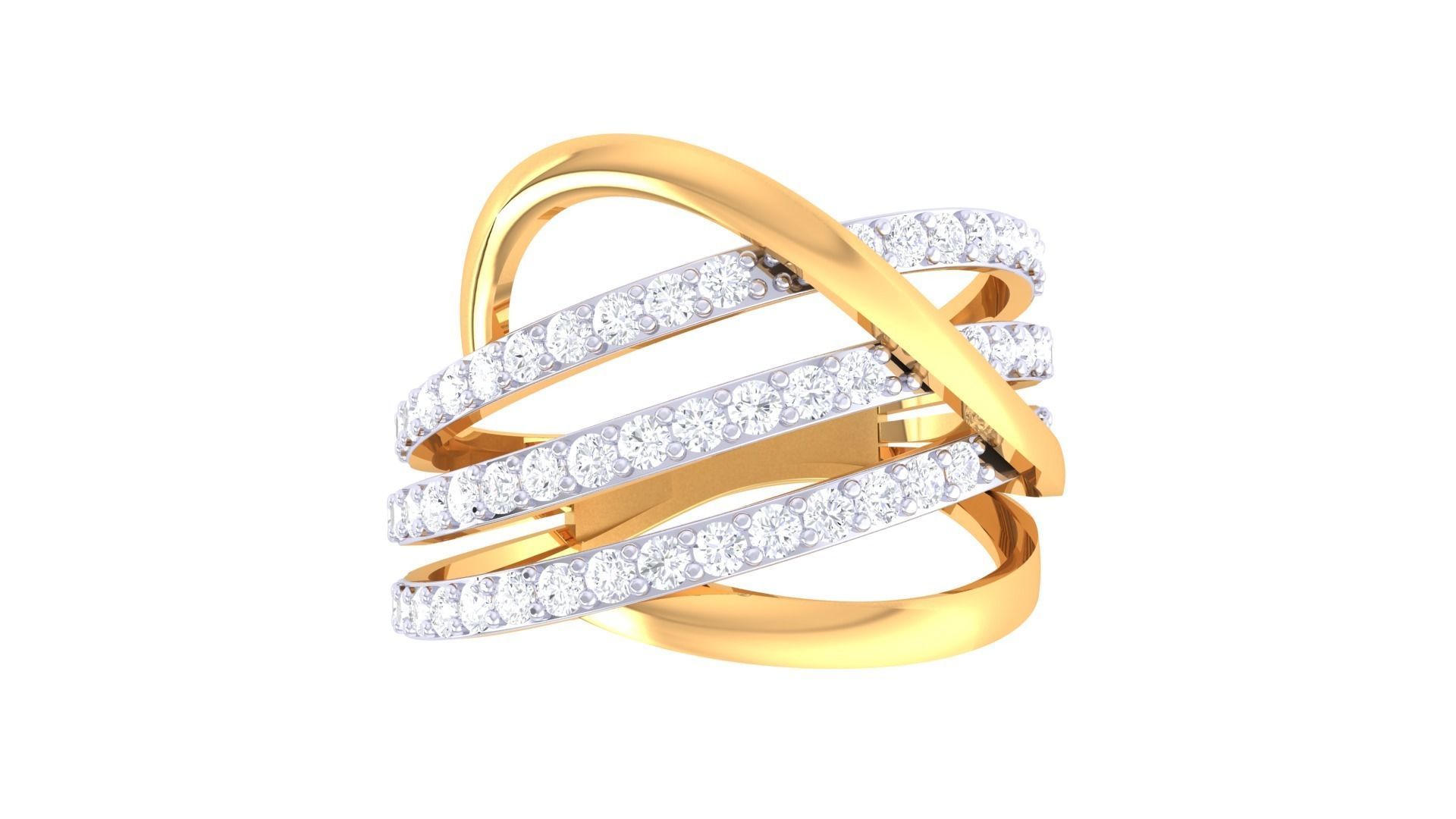 Diamond Ring 13 3D print model_3