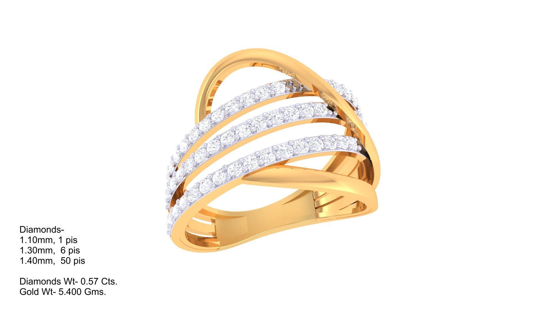 Diamond Ring 13 3D print model_1