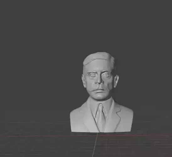 Karl Landsteiner 3D print model