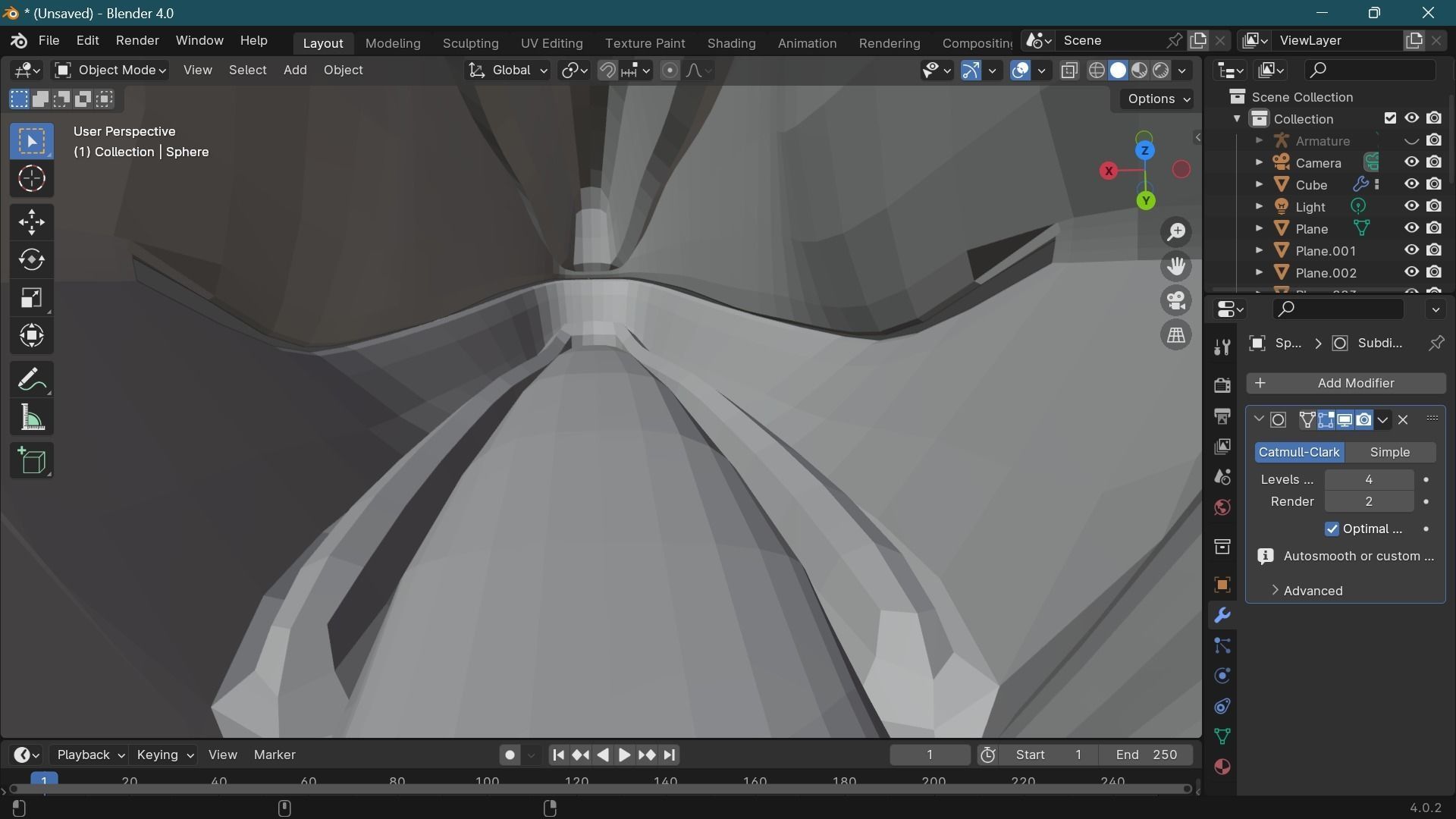 zika creature  Low-poly 3D model_13