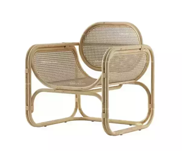 ratten armchair