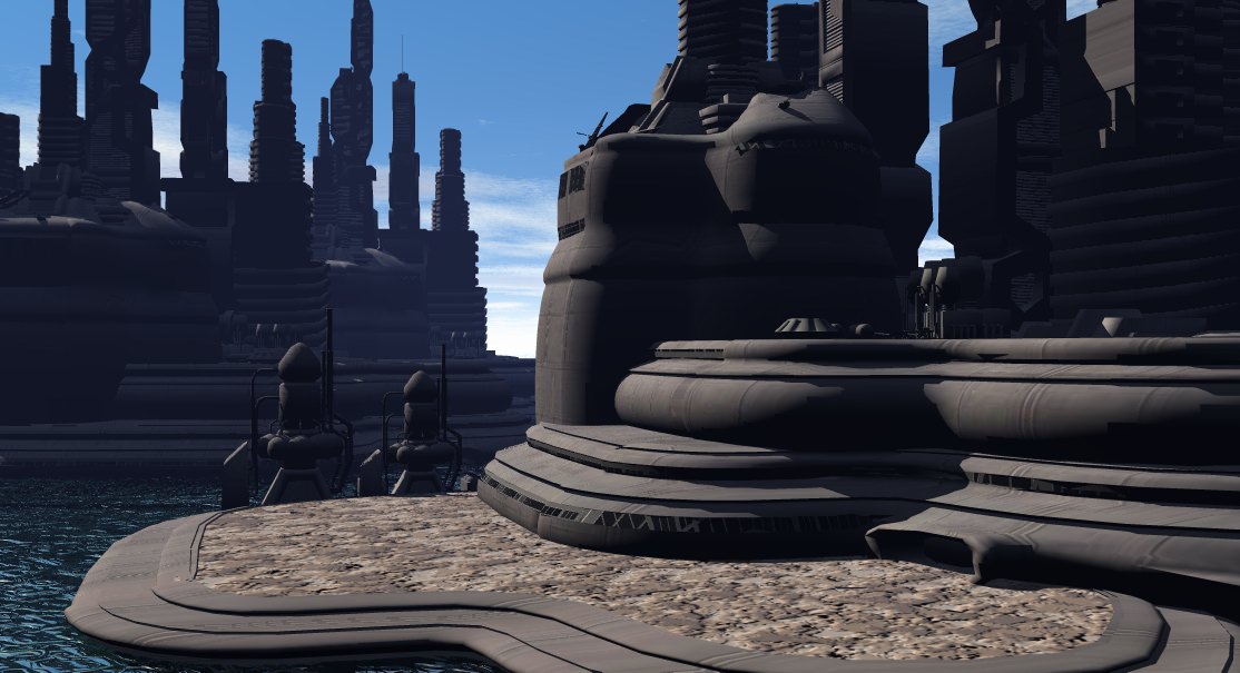 Ashtar Colonial City Free 3D print model_3