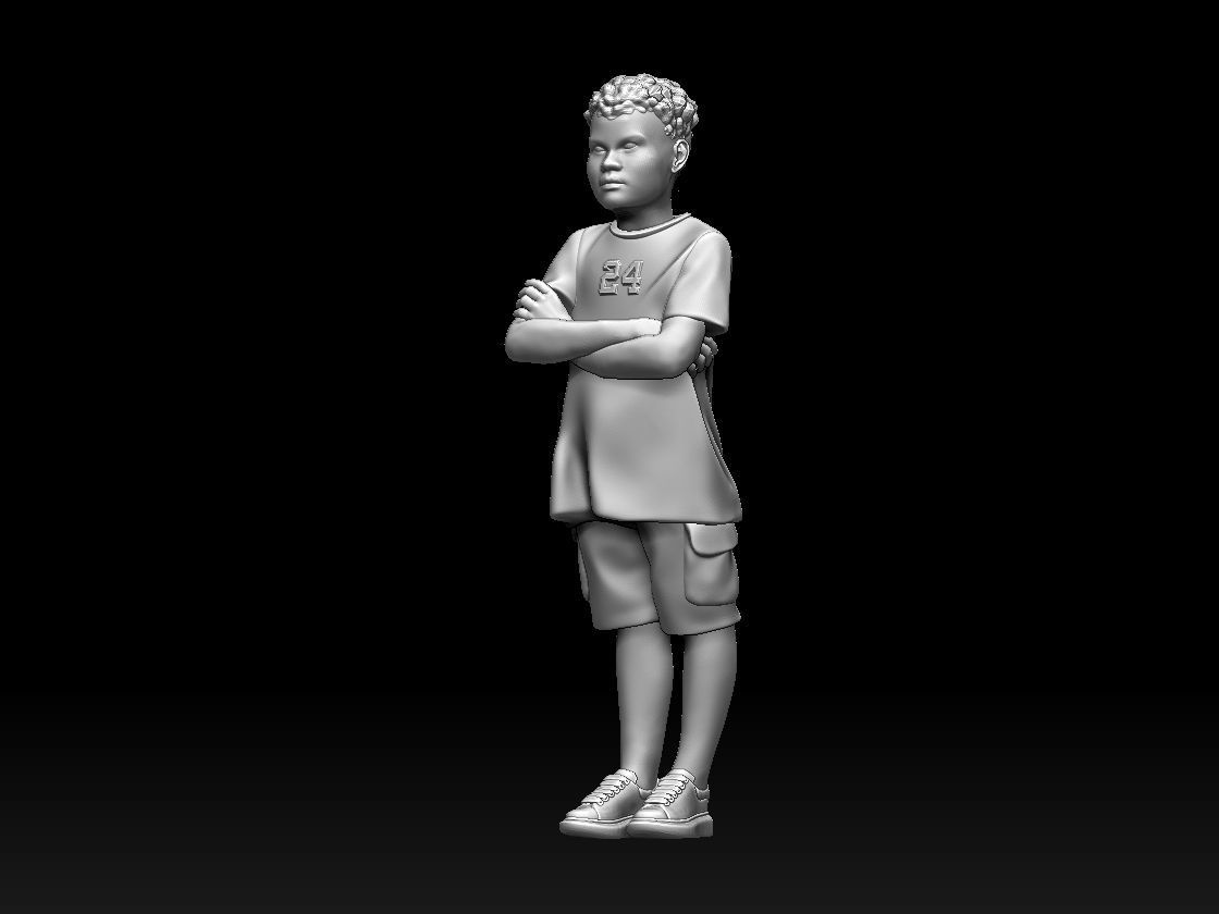  children 3D print model_25