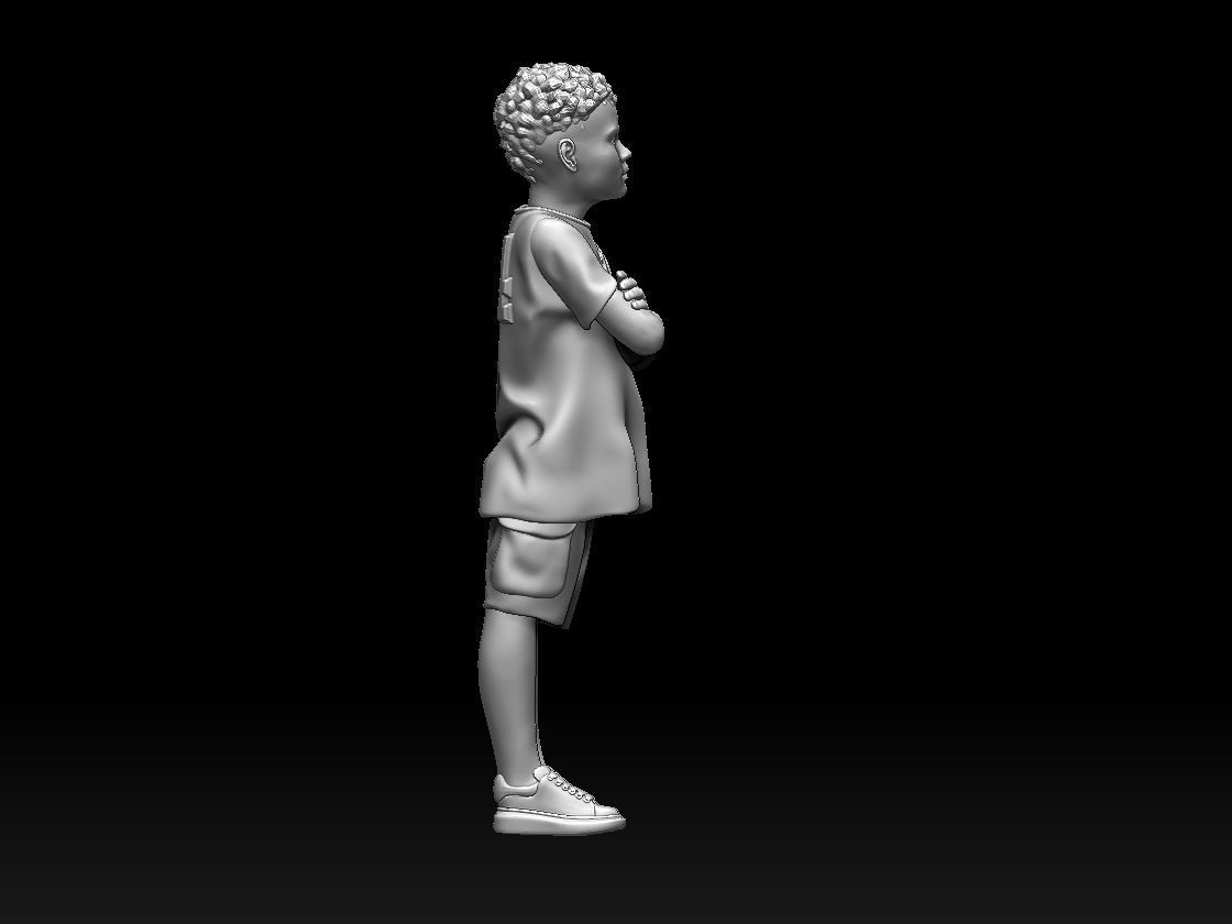  children 3D print model_10
