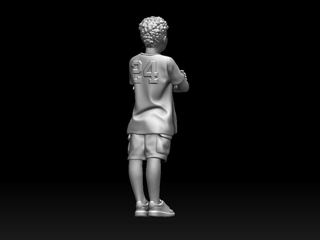  children 3D print model_6