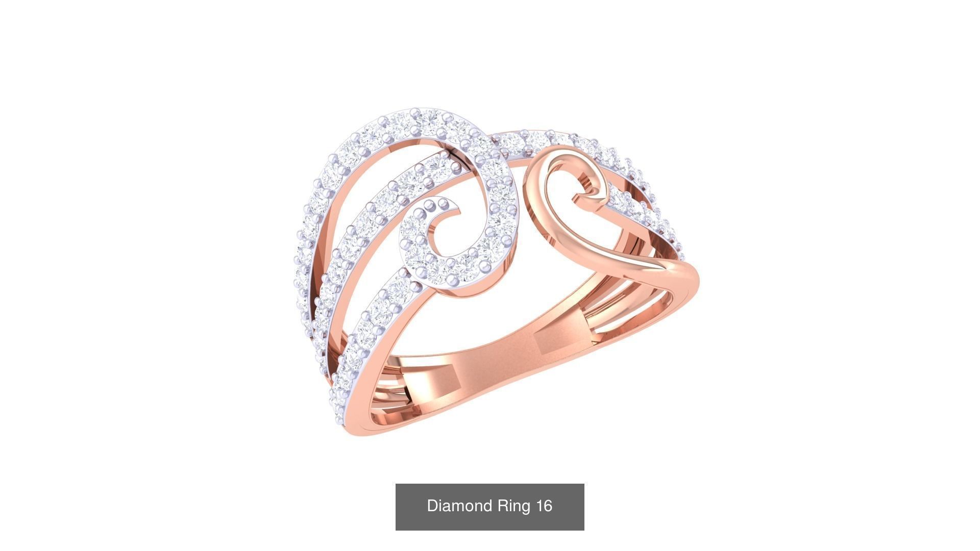 Diamond gemstone engagment wedding Rings collection _49