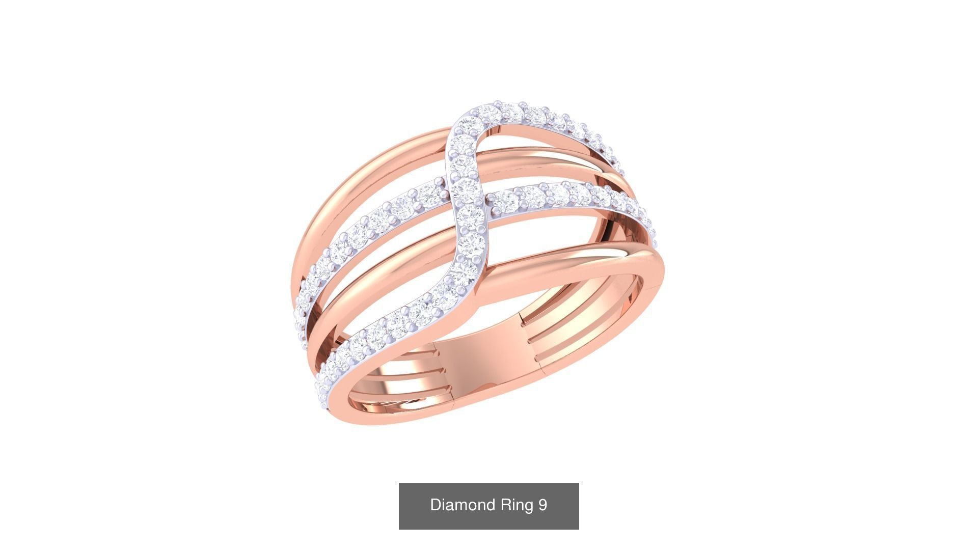 Diamond gemstone engagment wedding Rings collection _7
