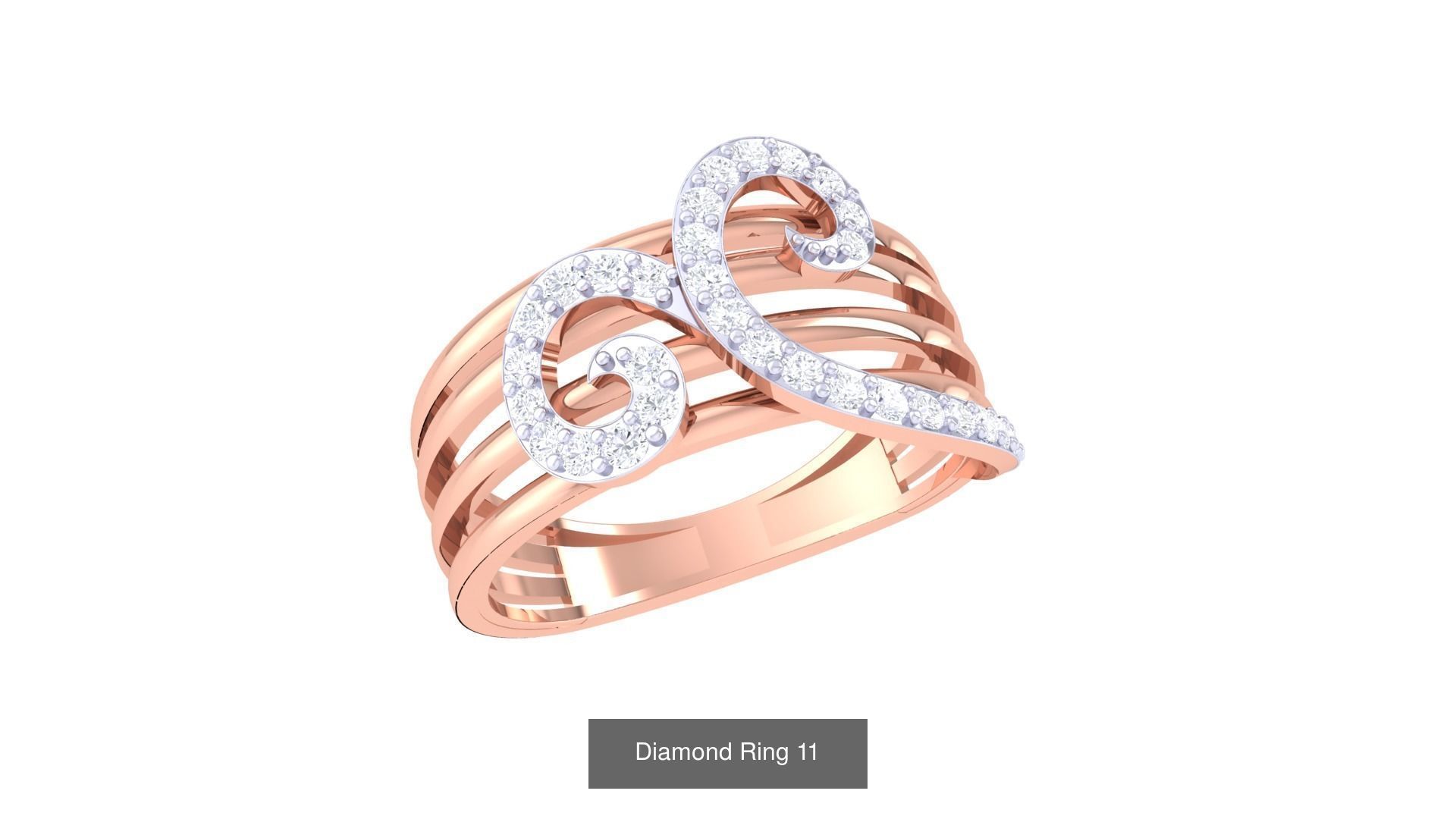 Diamond gemstone engagment wedding Rings collection _54