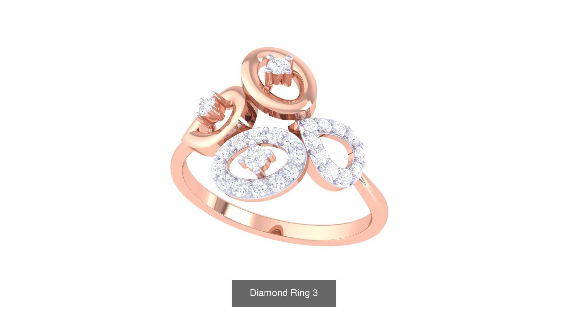 Diamond gemstone engagment wedding Rings collection _34
