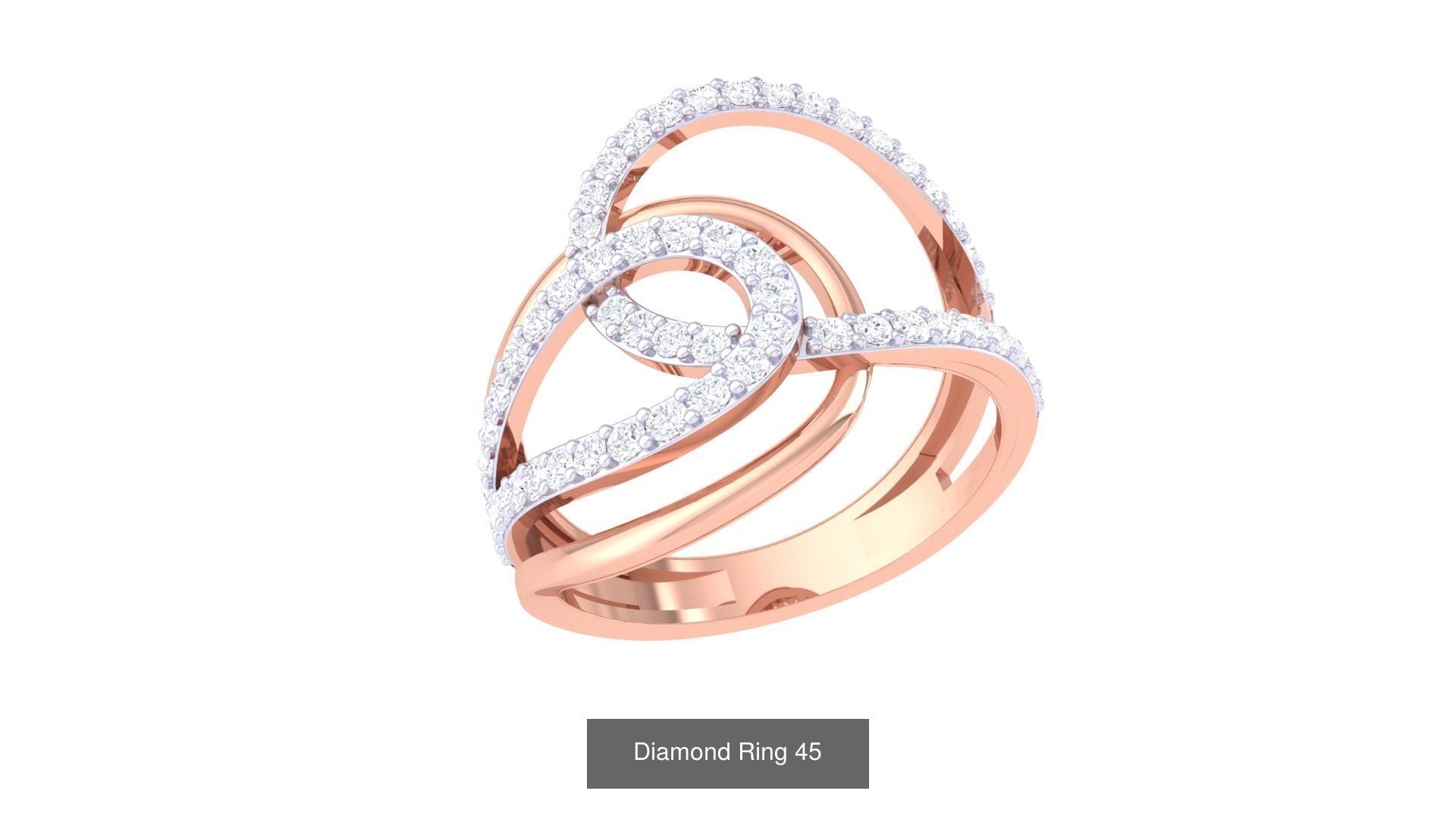 Diamond gemstone engagment wedding Rings collection _17