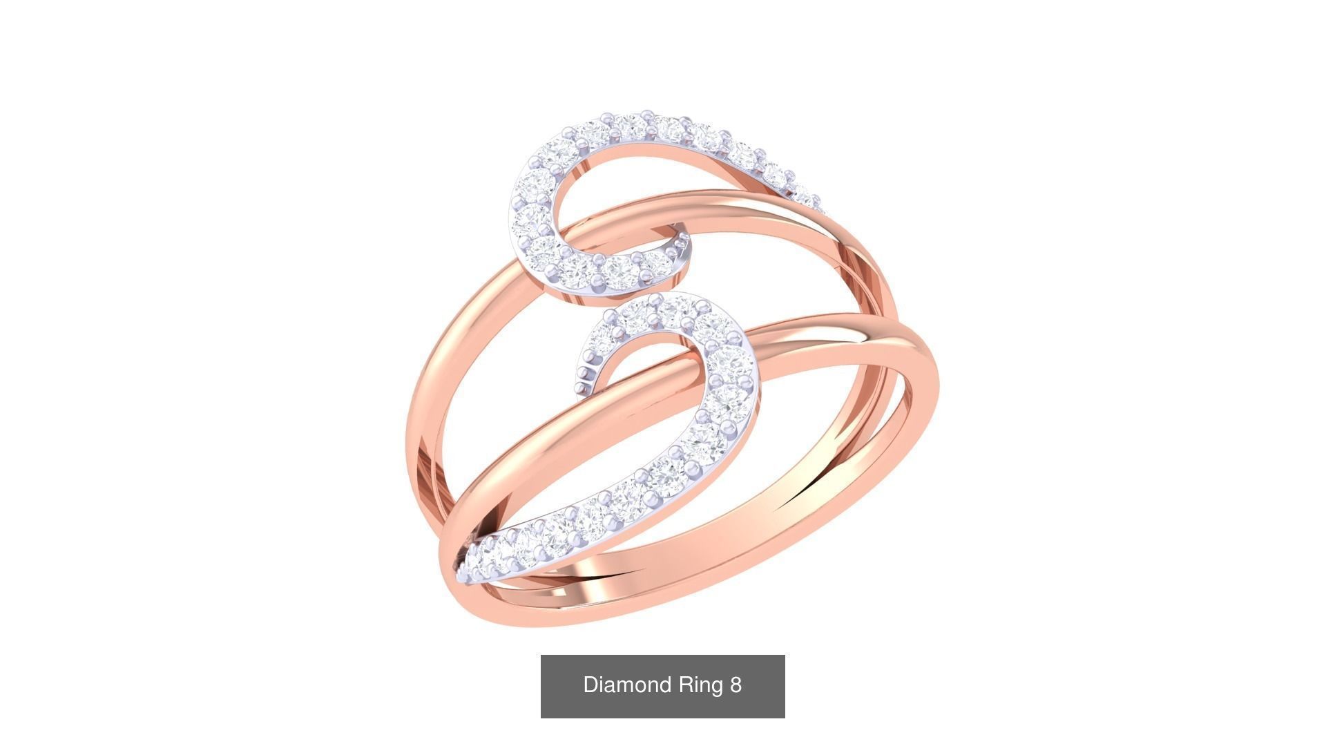 Diamond gemstone engagment wedding Rings collection _8