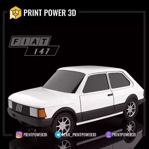 Fiat Spazio 147 for 3D printing