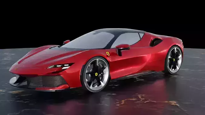 Ferrari SF90 3D model 3D model