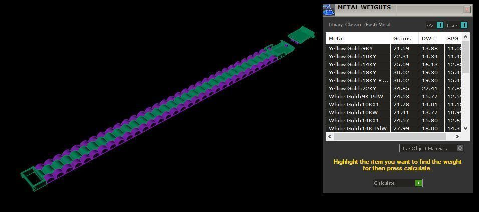 Bracelet 3D print model_4