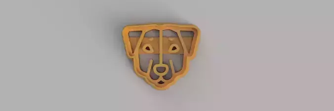 Dog jack russel COOKIE CUTTER