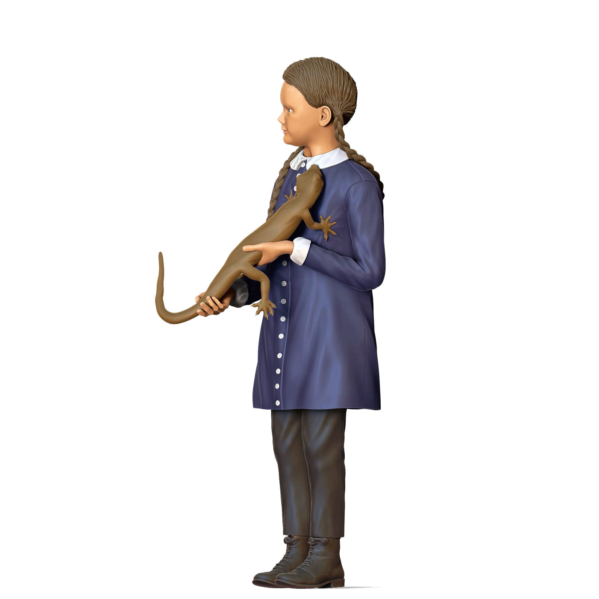 N4 Addams Family Lisa Loring Wednesday 3D print model_18