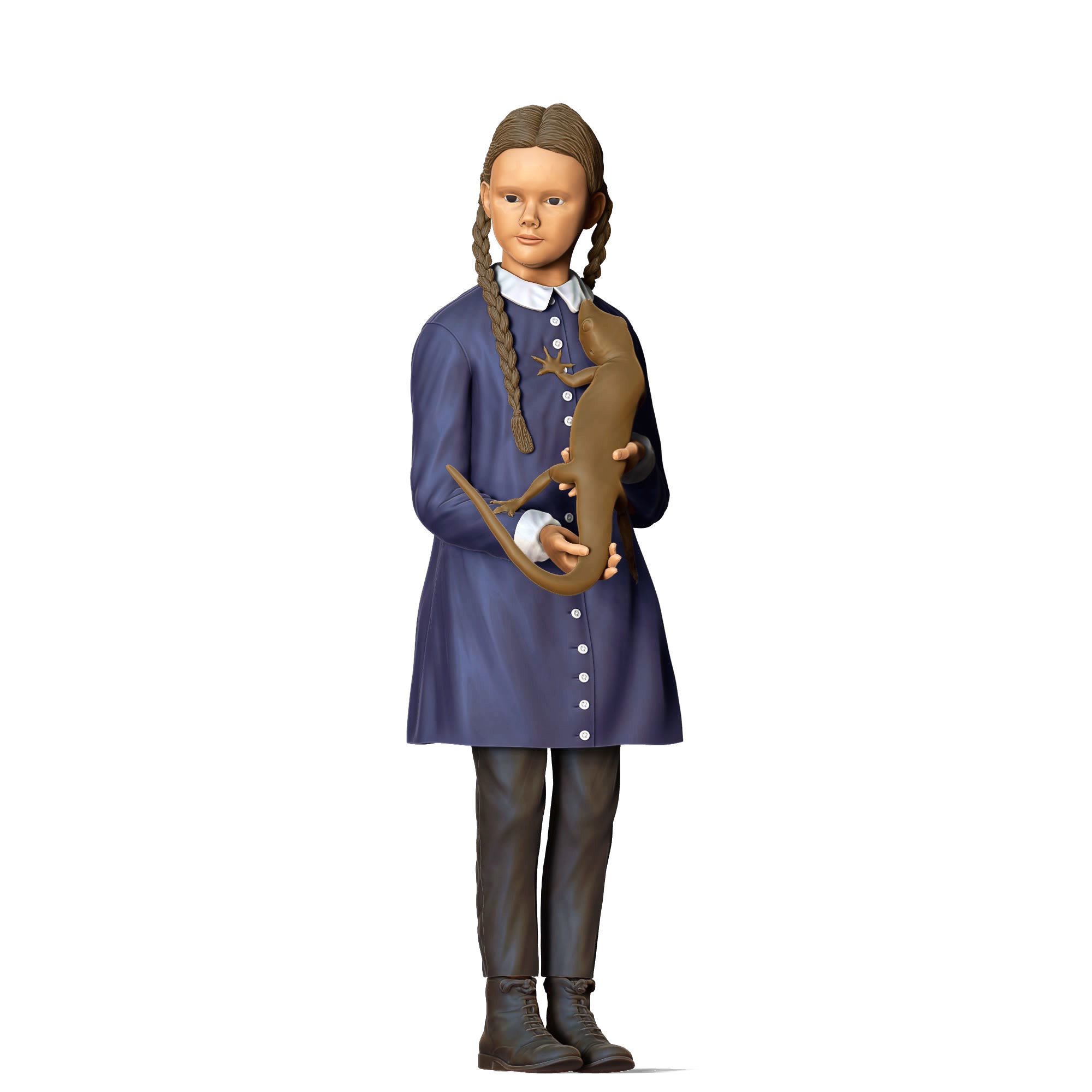 N4 Addams Family Lisa Loring Wednesday 3D print model_23