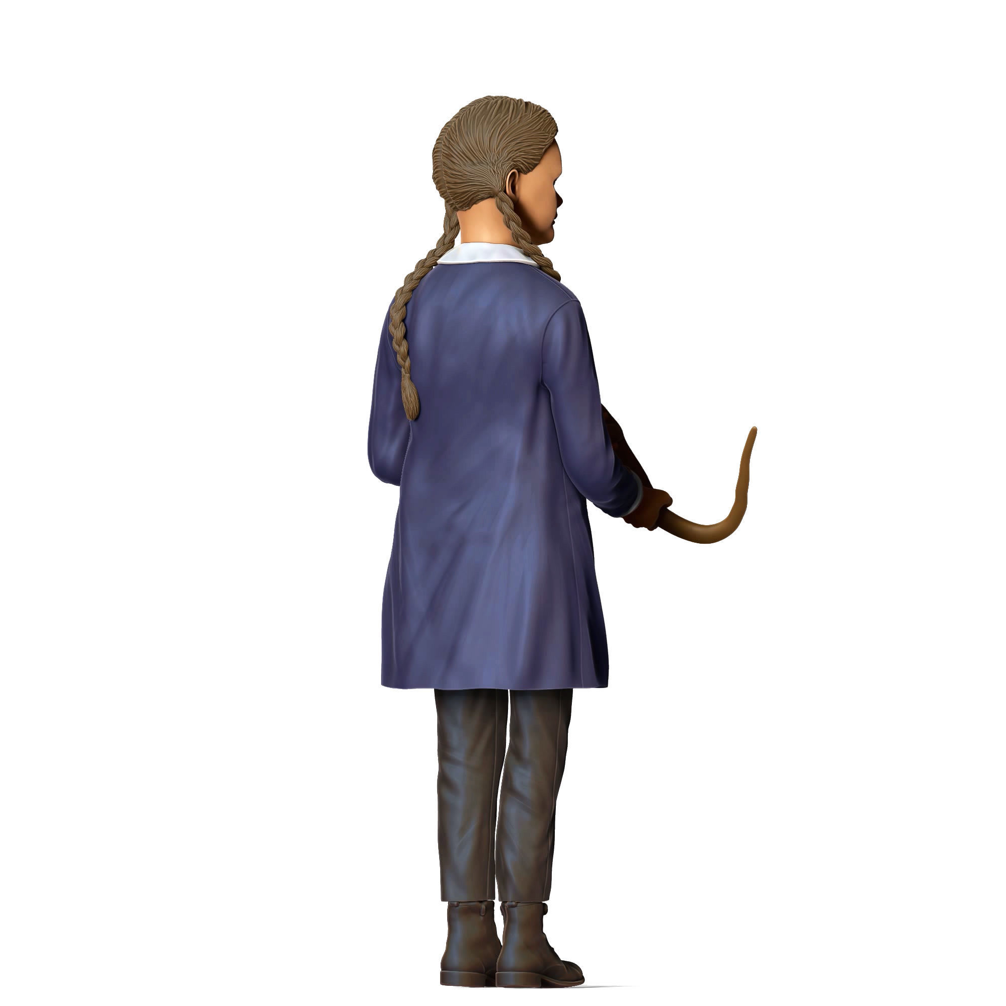 N4 Addams Family Lisa Loring Wednesday 3D print model_7