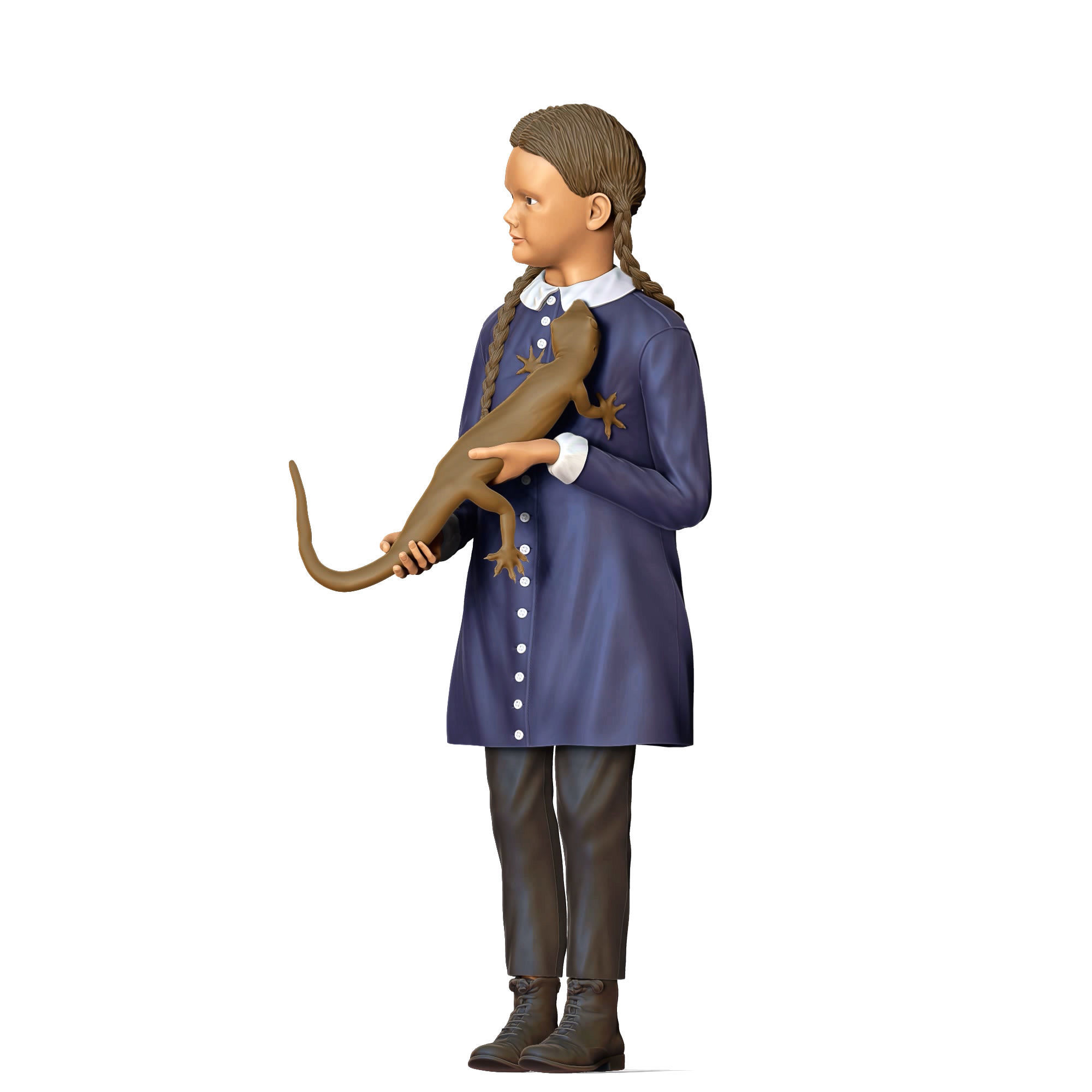 N4 Addams Family Lisa Loring Wednesday 3D print model_19